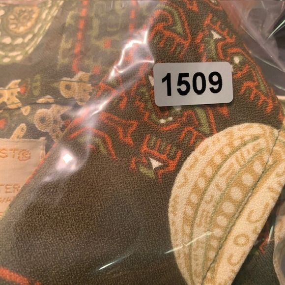 Vintage 70s Sears Mens Shirt Sz‎ M Tiki Print Art Deco Daggar Grunge Rockabilly - Picture 13 of 13